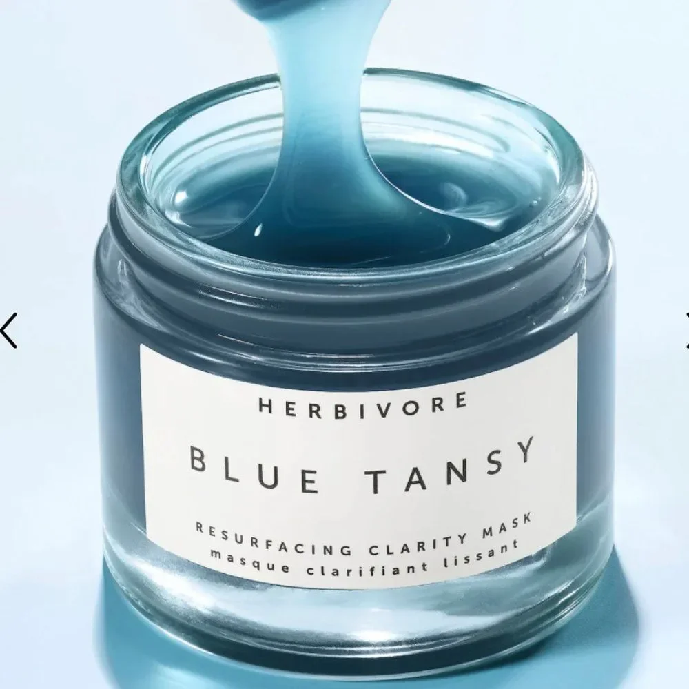 Herbivore Blue Tansy BHA and Enzyme Pore Refining Mask - Picture 2 of 3